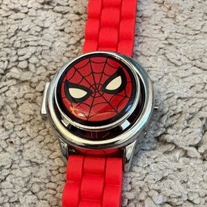 Spider-Man fidget spinner digital watch
